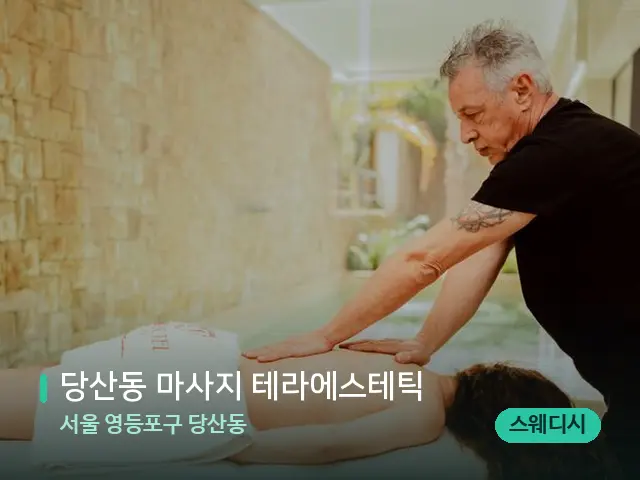 서울 영등포구 당산동 당산동 마사지 테라에스테틱 — 마사지 관리를 받는 장면